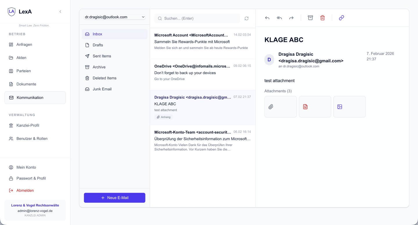 Communication Dashboard