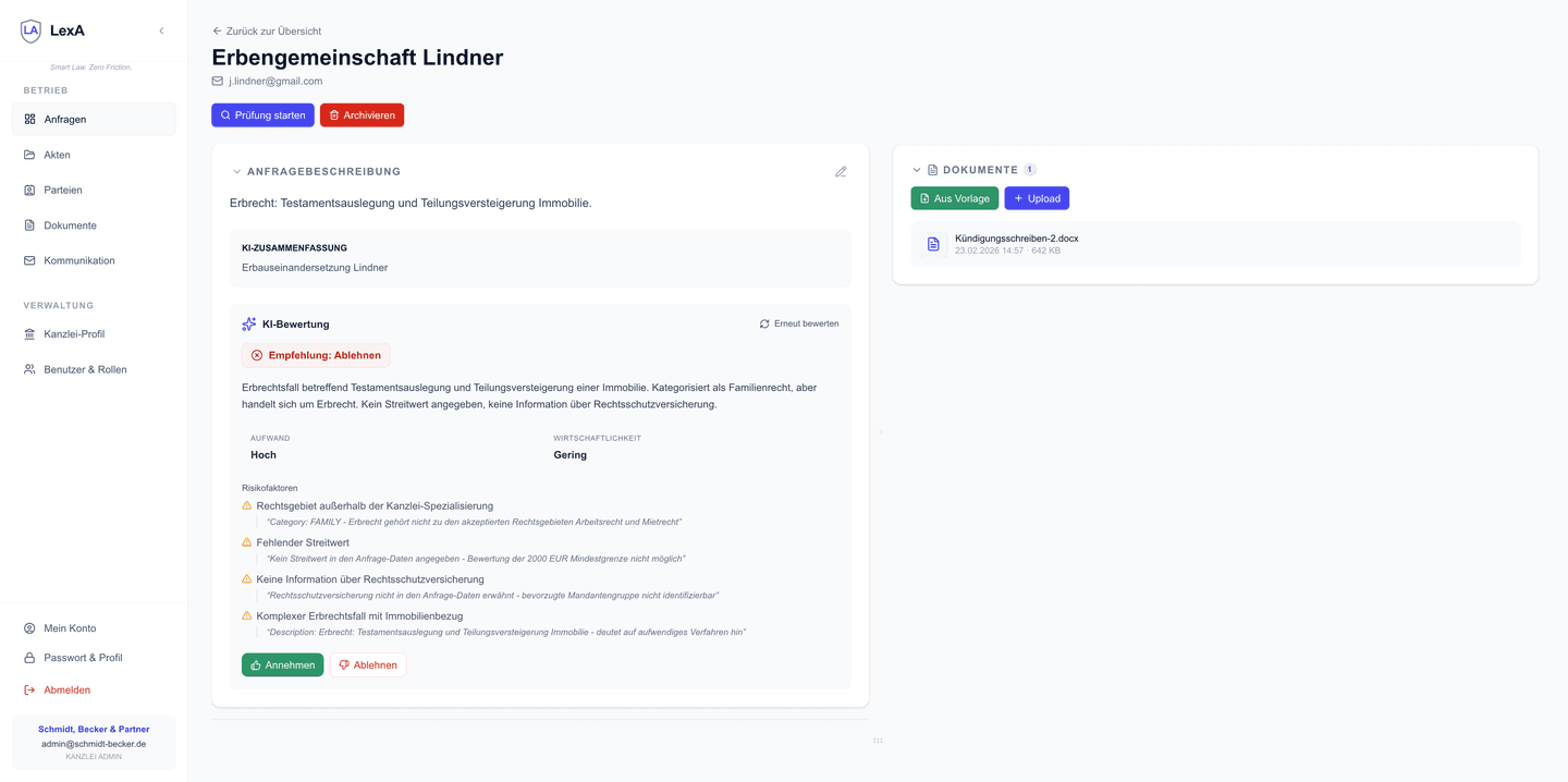AI Triage & Risk Assessment