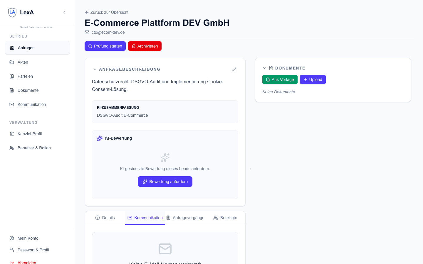 Lead Communication Classification